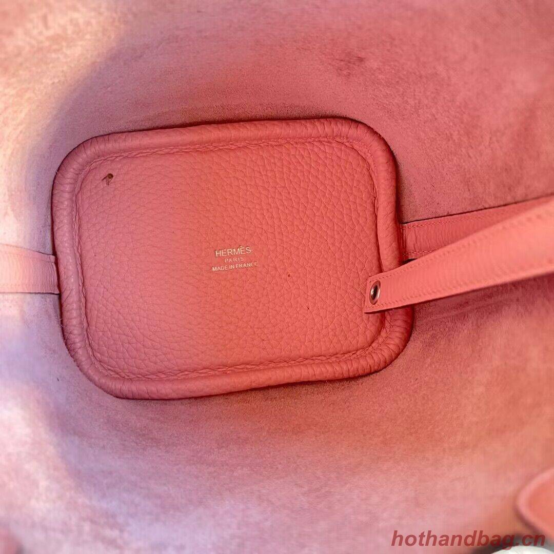Hermes Mini Picotin 14 Lock Bags Original Togo Leather PL5302 Pink Hermes Mini Picotin 14 Lock Bags Original Togo Leather PL5302 Pink