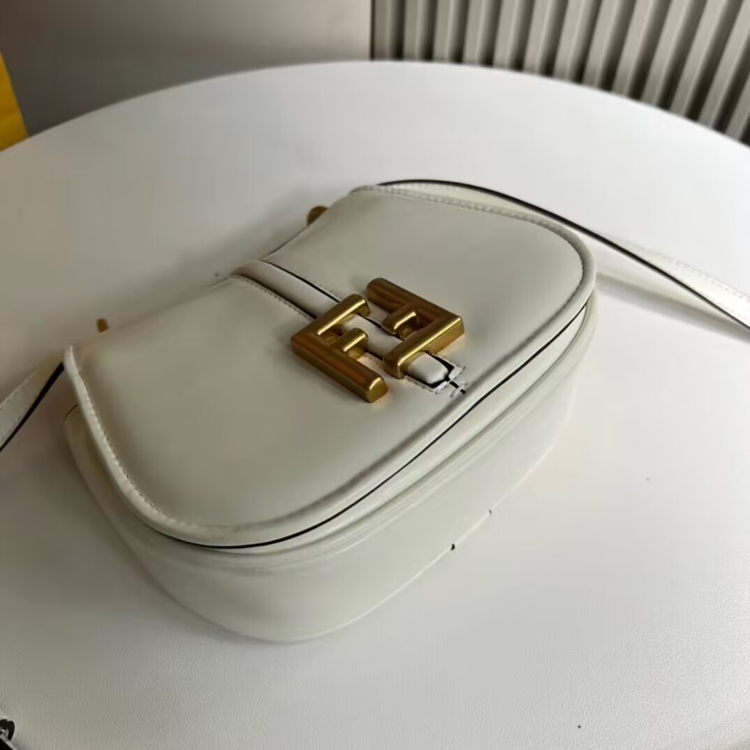 Fendi Cmon Mini leather bag 8BS082 White Fendi Cmon Mini leather bag 8BS082 White