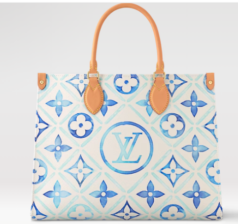 Louis Vuitton NEW OnTheGo MM M11262 Lagoon Blue Louis Vuitton NEW OnTheGo MM M11262 Lagoon Blue