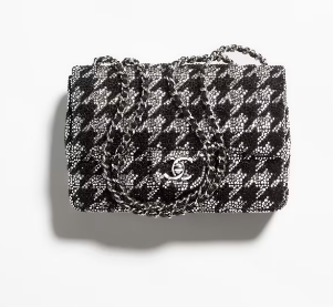 CHANEL 24A EVENING BAG AS4297 Black & Silver CHANEL 24A EVENING BAG AS4297 Black & Silver