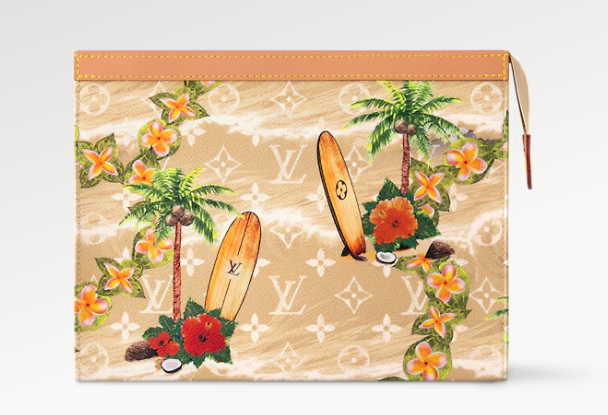 Louis Vuitton Pochette Voyage M83465 Sand Louis Vuitton Pochette Voyage M83465 Sand