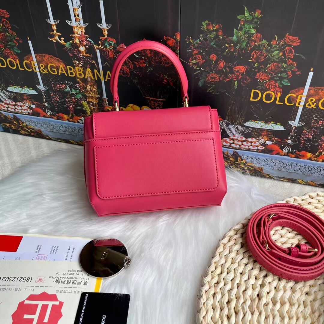 Dolce & Gabbana leather bag G6002 rose Dolce & Gabbana leather bag G6002 rose