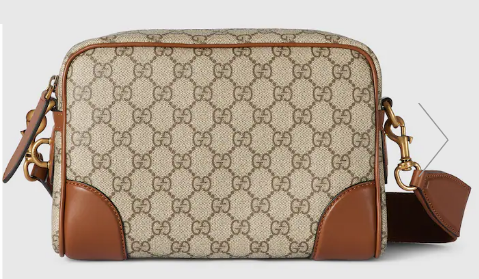 Gucci GG EMBLEM SMALL CROSSBODY BAG 821155 Brown Gucci GG EMBLEM SMALL CROSSBODY BAG 821155 Brown