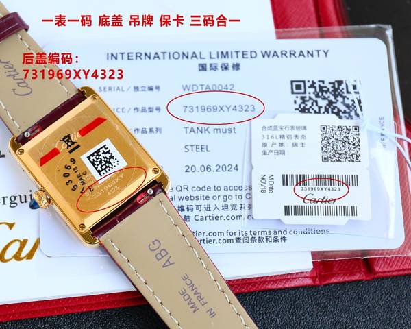 Cartier Watch CTW00728-1 Cartier Watch CTW00728-1