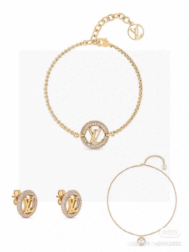 Louis Vuitton necklace&Earring&Bracelet CE16330