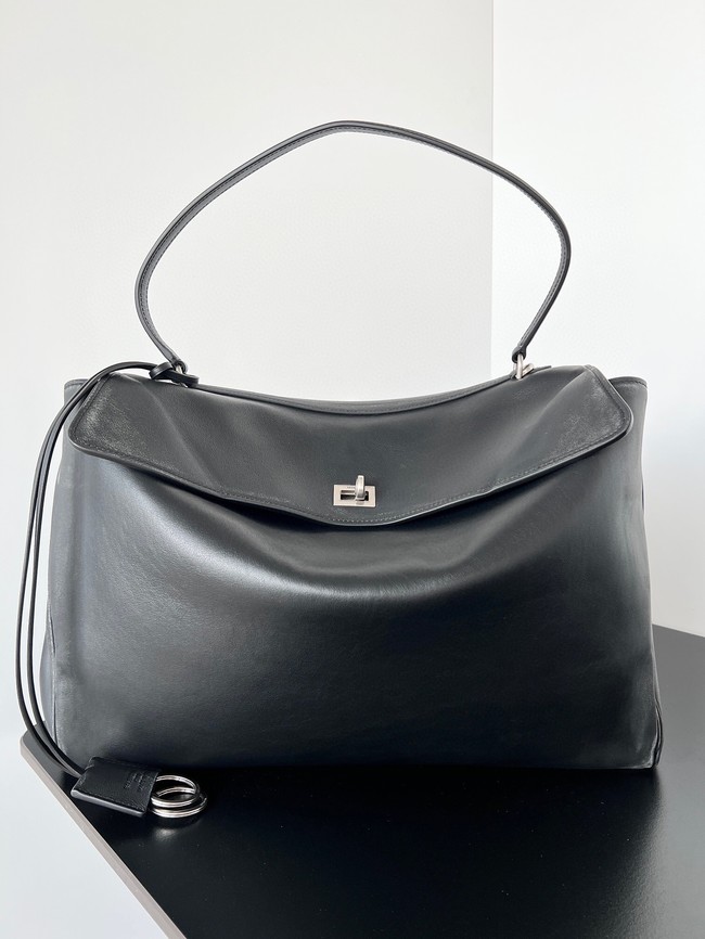 Balenciaga Rodeo Handbag Large smooth calfskin 795459 black