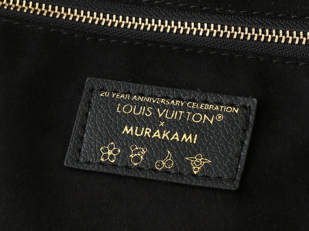 Louis Vuitton LV x TM Neverfull MM M13675 Black Louis Vuitton LV x TM Neverfull MM M13675 Black