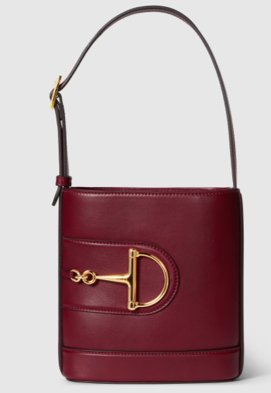 GUCCI 73 MINI BUCKET BAG 833665 Rosso Ancora red