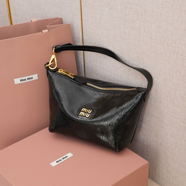 MIU MIU Leather Shoulder Bags 5NE841 black