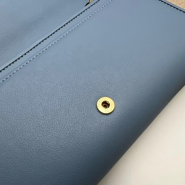 GUCCI BLONDIE WALLET ON CHAIN 725215 blue