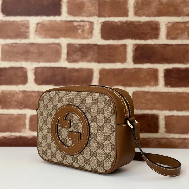 GUCCI BLONDIE SMALL SHOULDER BAG 820429 Brown