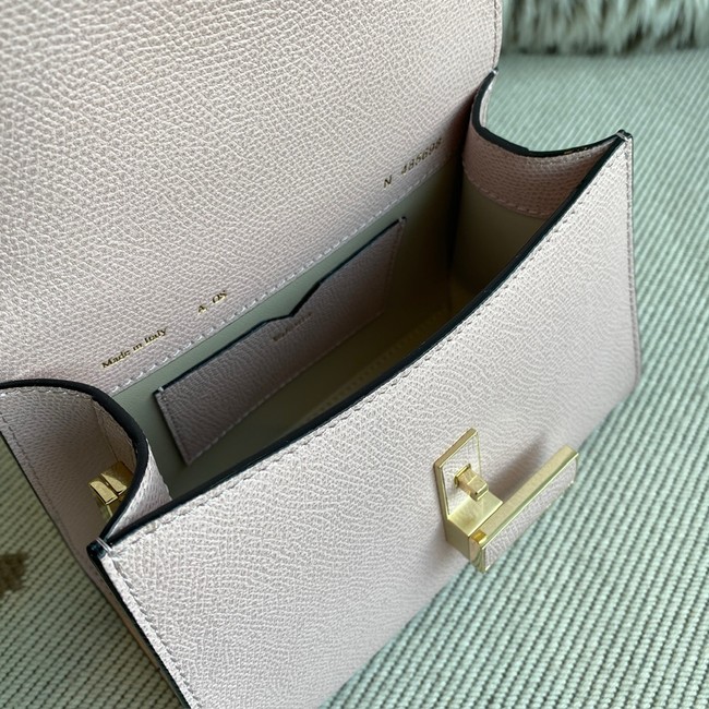 Valextra Iside Top Handle Mini Bag 00359 light pink
