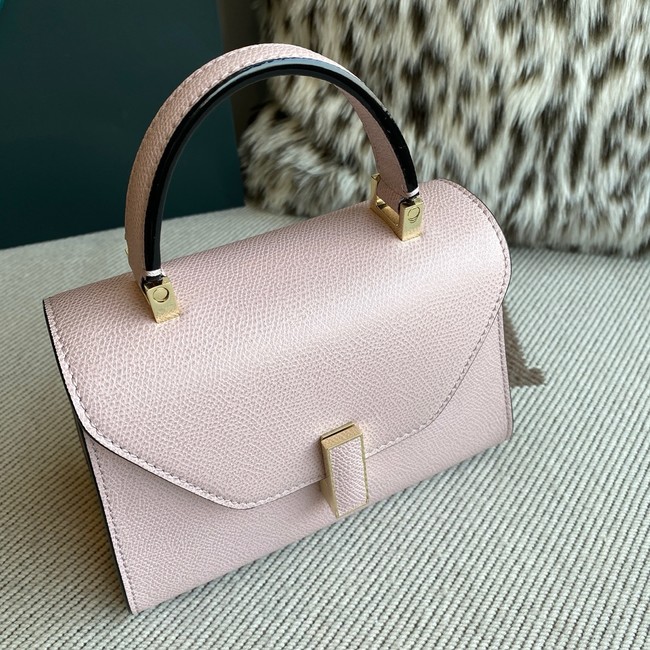 Valextra Iside Top Handle Mini Bag 00359 light pink