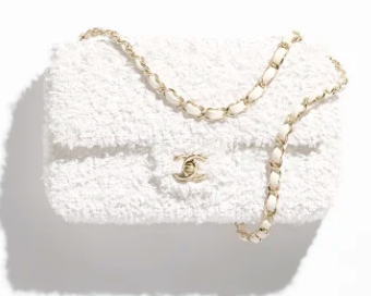Chanel FLAP BAG AS4561 white