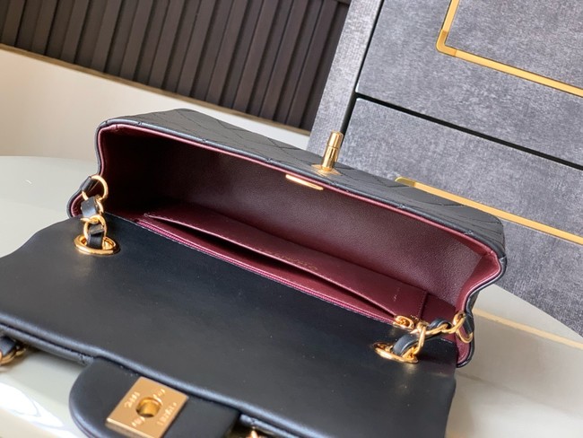 Chanel CLASSIC Original Leather 11.12 HANDBAG 1116 black