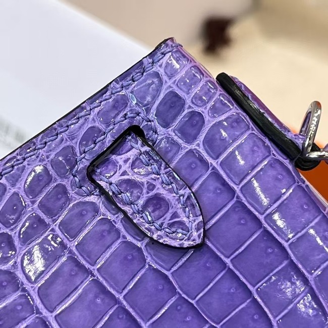Hermes Kelly Shoulder Bags Nile crocodile leather KL2766-1