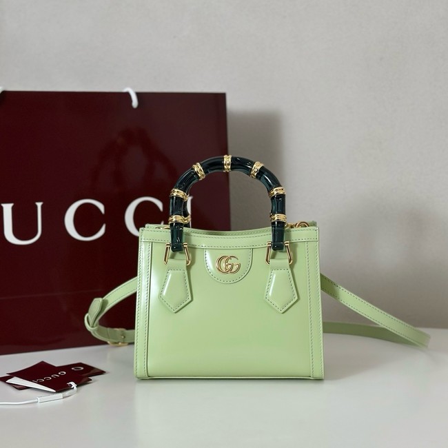 GUCCI BAMBOO DIVA SMALL BAG 832938 green