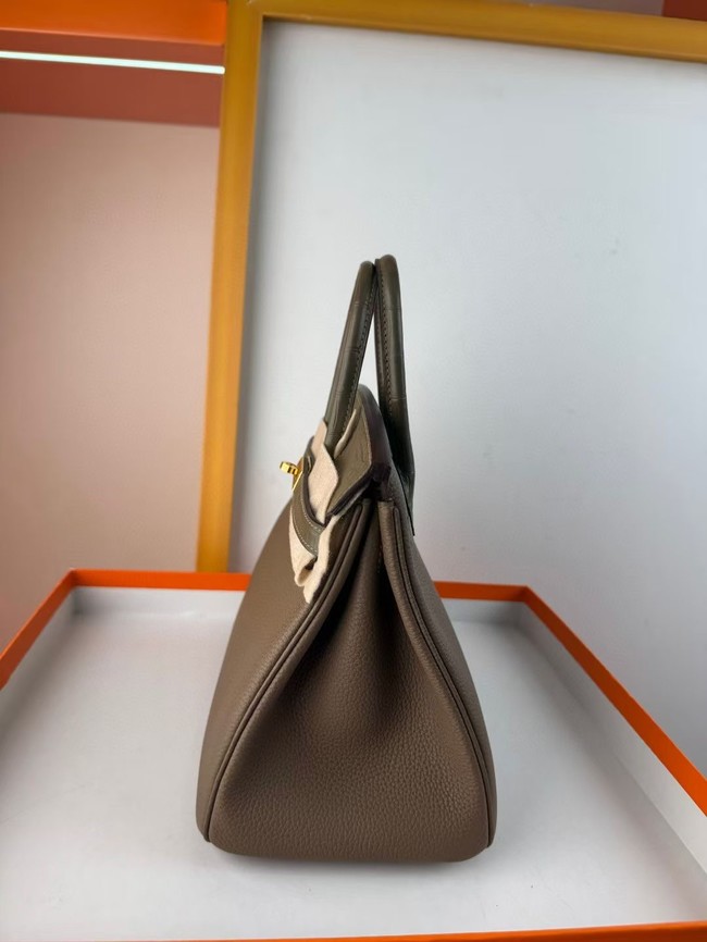 Hermes Birkin Bag Leather Nile crocodile&togo HBK2530-2