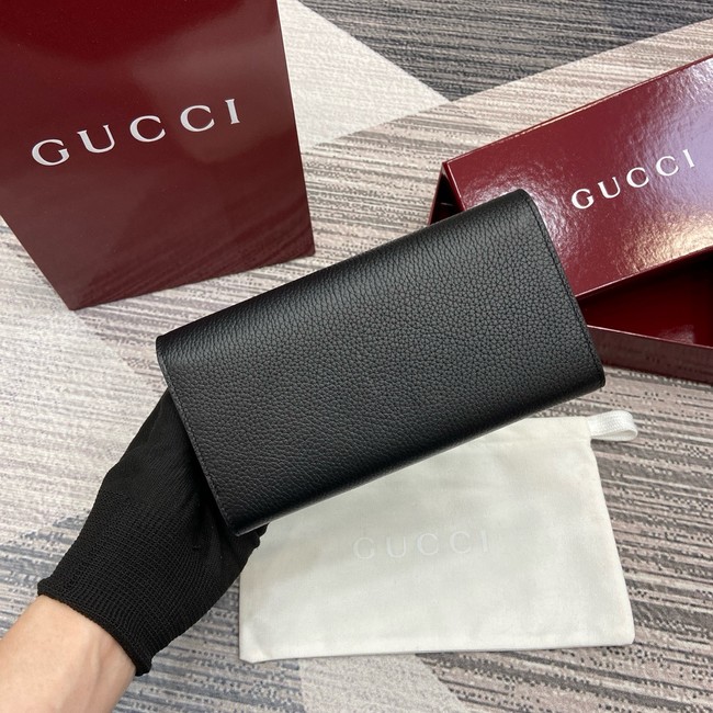 Gucci Softbit continental wallet 828147 black