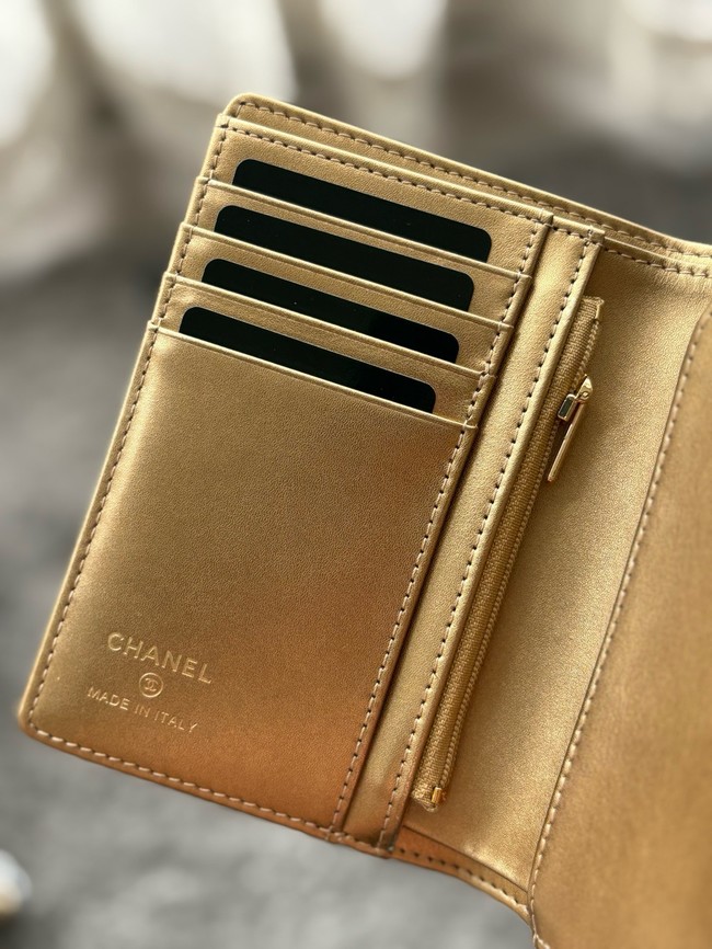 Chanel Passport Holder 96066 gold