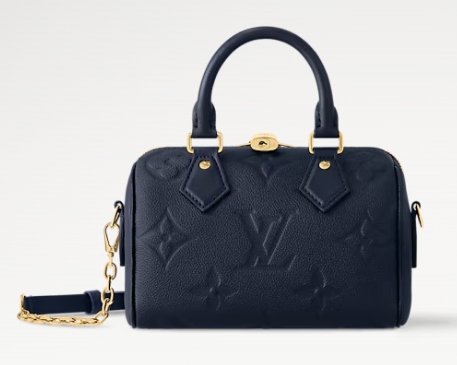 Louis Vuitton Speedy Bandouliere 20 M14200 Navy