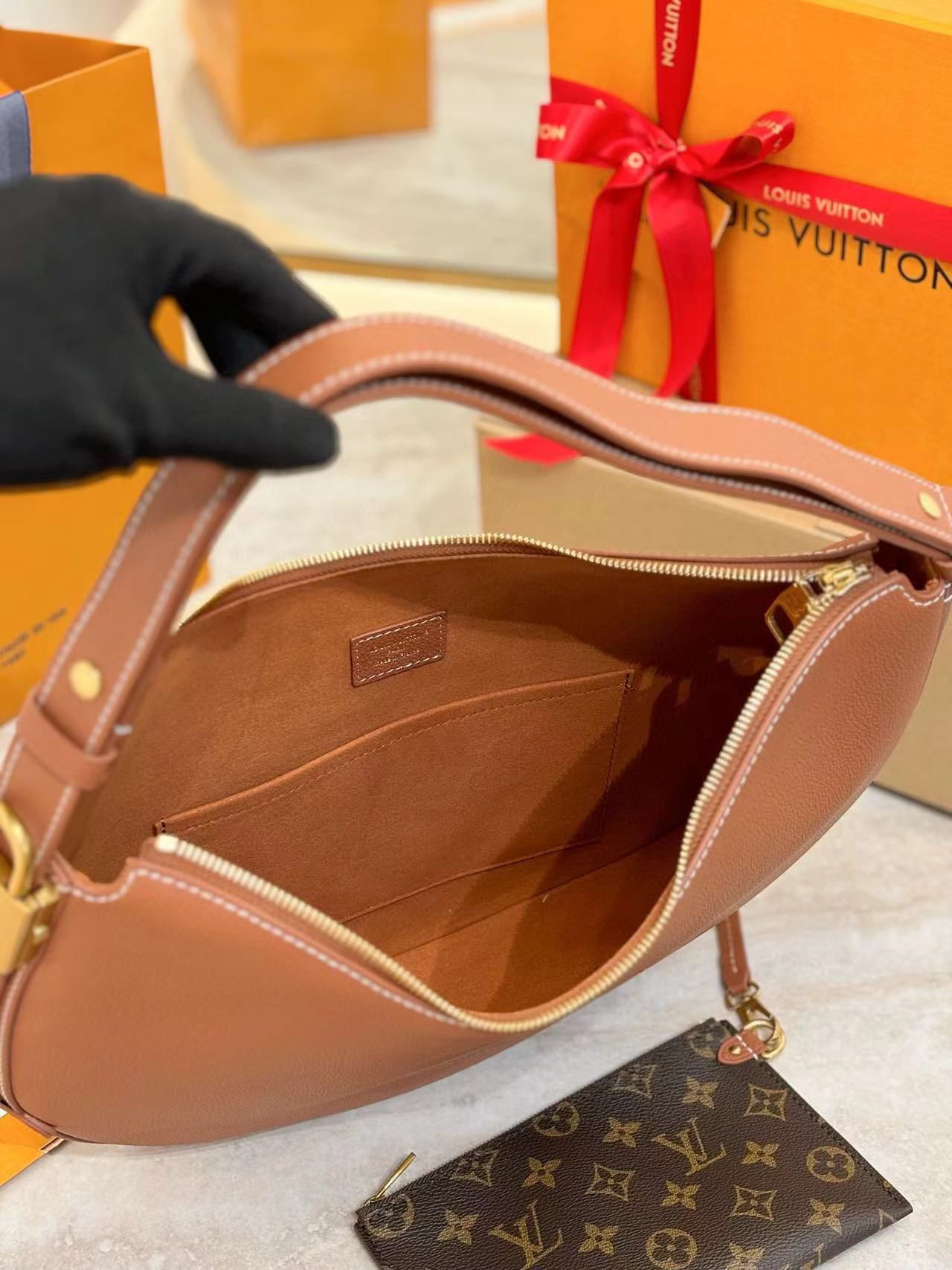 Louis Vuitton Low Key Cookie MM M14642 Brown Louis Vuitton Low Key Cookie MM M14642 Brown