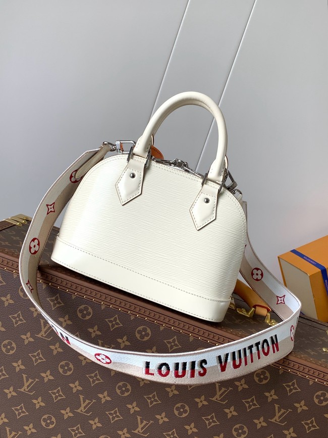 Louis Vuitton Alma BB M59217 white