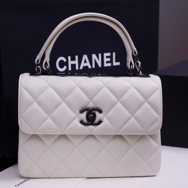 CHANEL small Flap Bag With Top Handle 92236-3