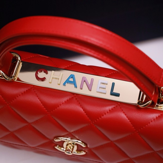 CHANEL small Flap Bag With Top Handle 92236-13
