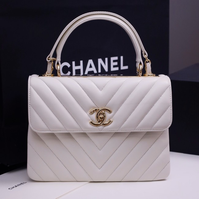 CHANEL small Flap Bag With Top Handle 92236-34