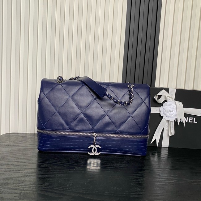CHANEL Lambskin Shoulder Bags 9902 blue