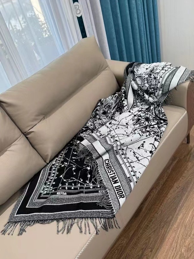 Dior Oblique Poncho Cashmere 21DOB7