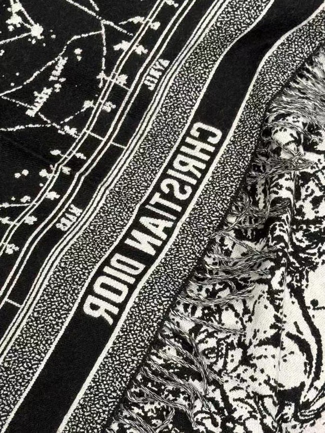 Dior Oblique Poncho Cashmere 21DOB7