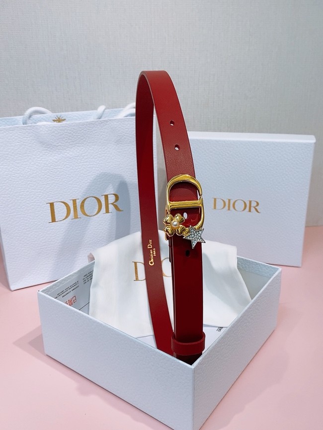 Dior 30 Montaigne Lucky Charms Belt Smooth Calfskin 18MM B0158