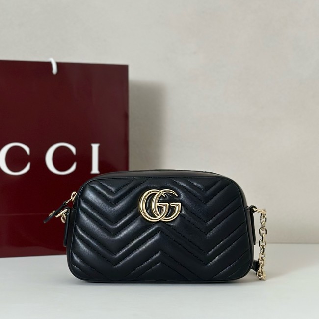 Gucci GG Marmont small camera bag 855273 black