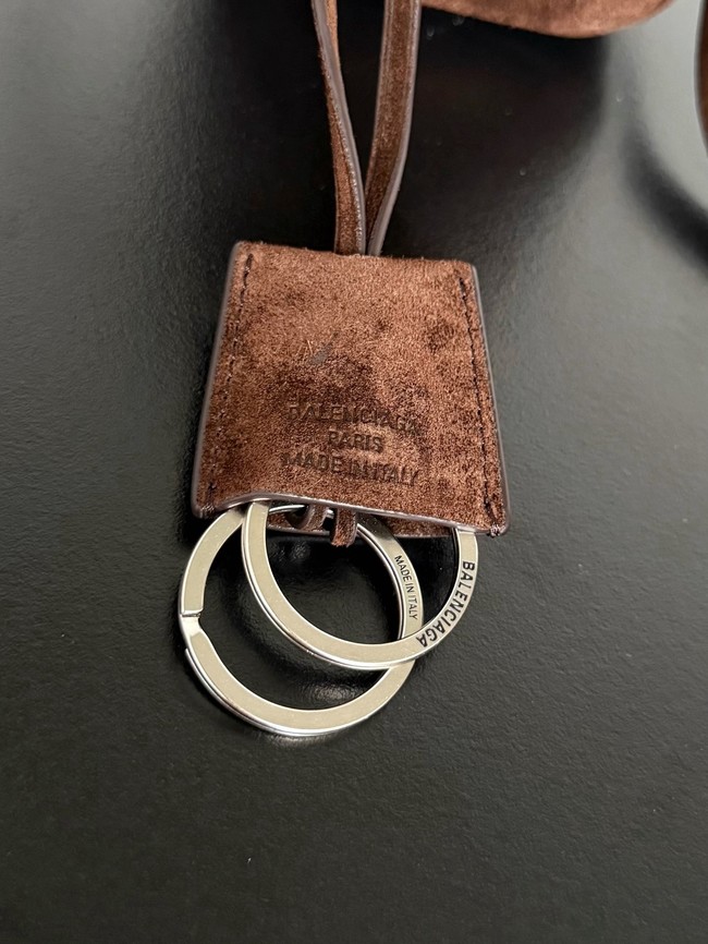 Balenciaga Rodeo Mini Handbag suede shoulder 795456 Coffee