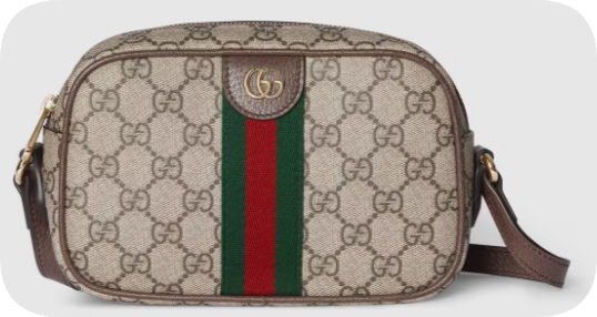 Gucci Ophidia small camera bag 838480 dark brown
