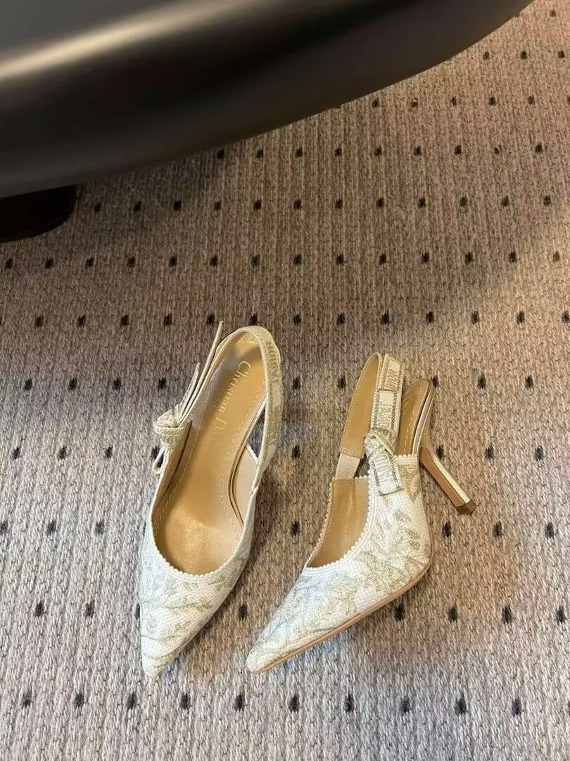 JAdior Slingback Pump Cotton Embroidered KCV367DLN-6