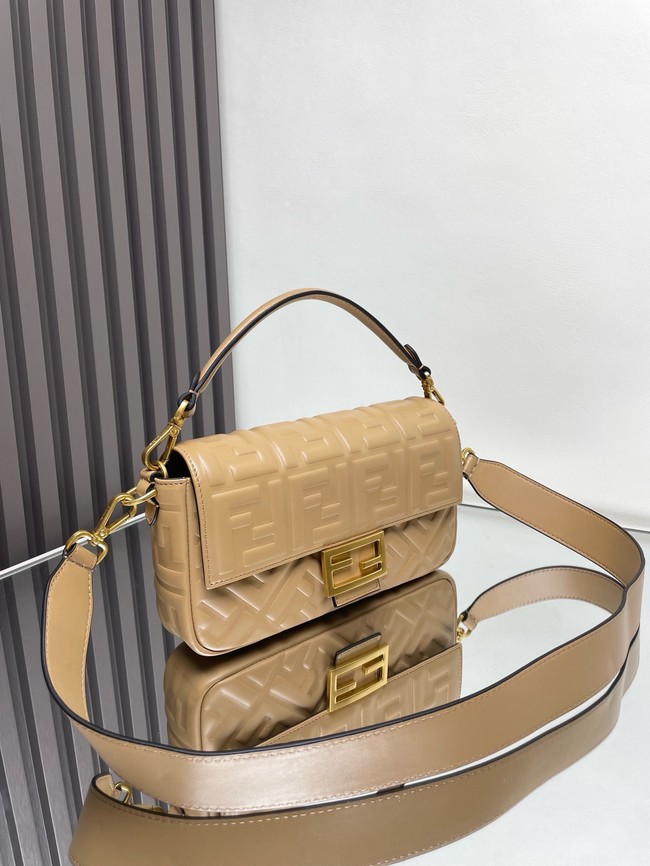 Fendi Baguette Mini Bag 8BS017 Apricot