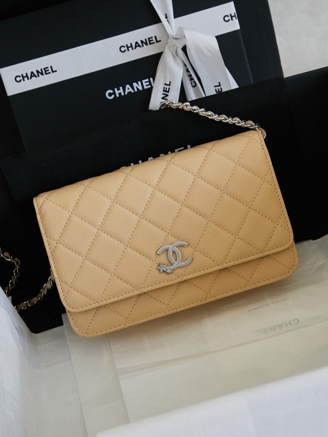 CHANEL Wallet On Chain AP3723 Apricot