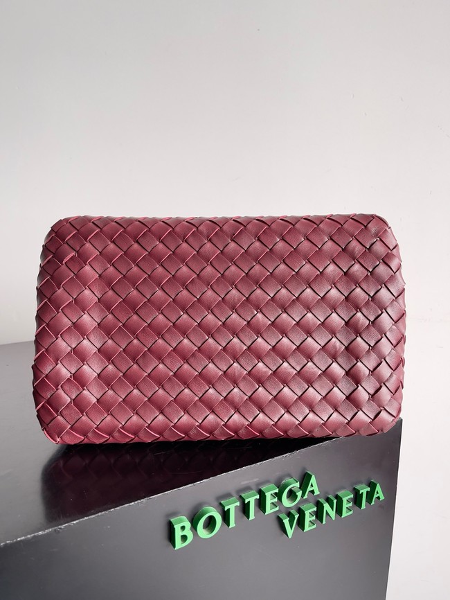 Bottega Veneta Parachute 826212 burgundy&Brass finish