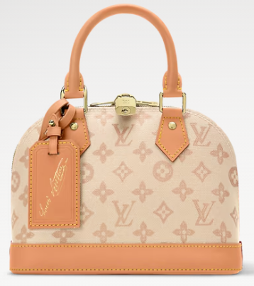 Louis Vuitton NEW Alma BB M28272 Linen