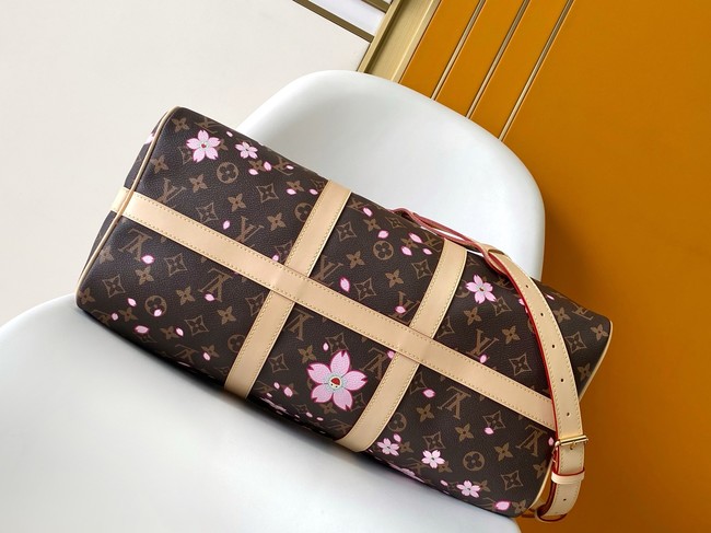 Louis Vuitton Keepall Bandouliere 45 M26868 Cherry blossom