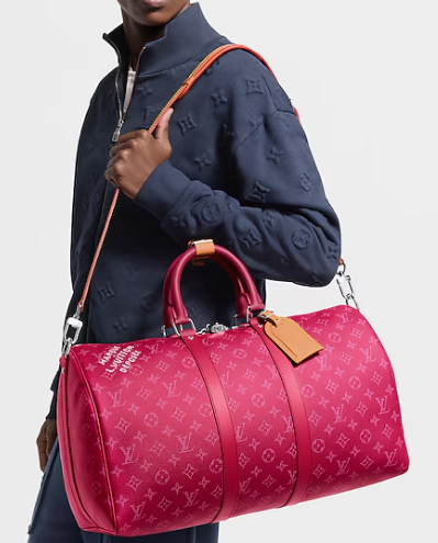 Louis Vuitton Keepall Bandouliere 45 M26868 Pondichery Pink Louis Vuitton Keepall Bandouliere 45 M26868 Pondichery Pink
