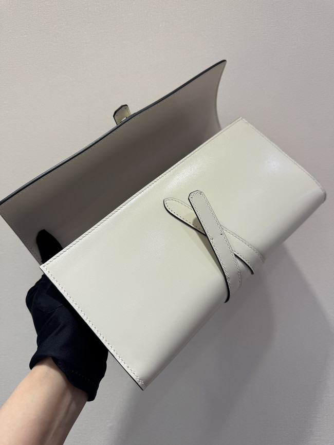 Hermes swift Leather Clutch 37568 Cream Hermes swift Leather Clutch 37568 Cream
