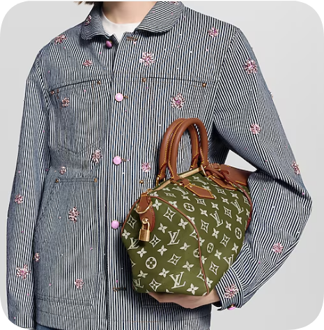 Louis Vuitton Speedy P9 Bandouliere 30 M15241 Green Sancha