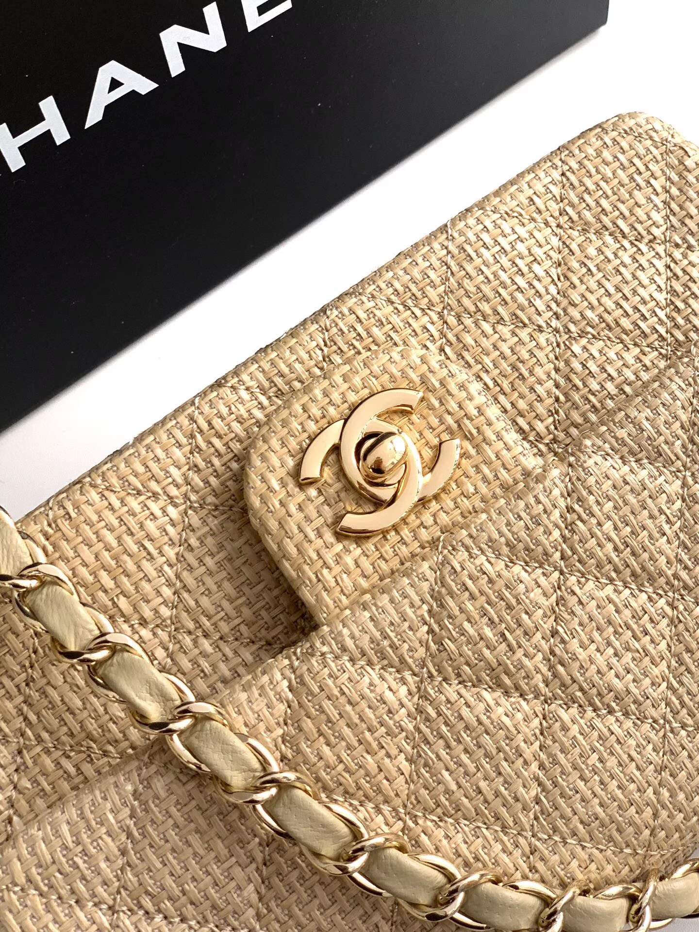 CHANEL 26C CF Mini Flap Bag AS5989 Khaki CHANEL 26C CF Mini Flap Bag AS5989 Khaki