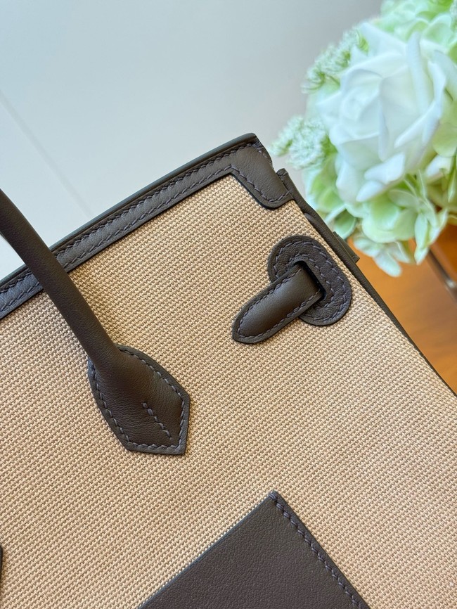 Hermes Birkin H6987-1 Toile & Cuir