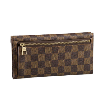 Louis Vuitton Damier Ebene Canvas Long Wallet Origami N63097 Louis Vuitton Damier Ebene Canvas Long Wallet Origami N63097
