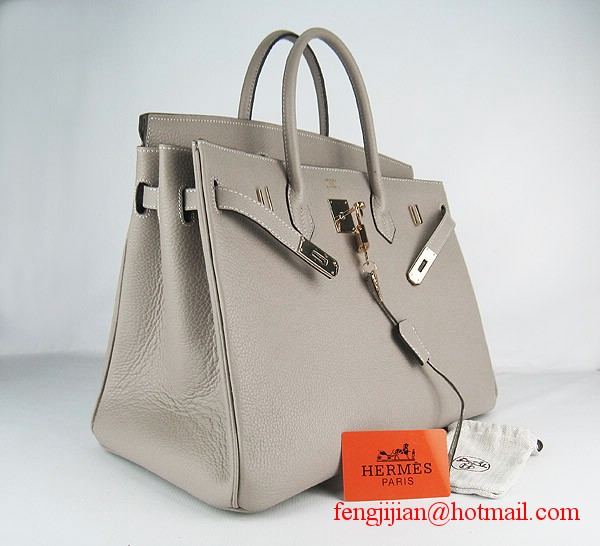 Hermes Birkin 40cm Togo Bag Grey 6099 Hermes Birkin 40cm Togo Bag Grey 6099